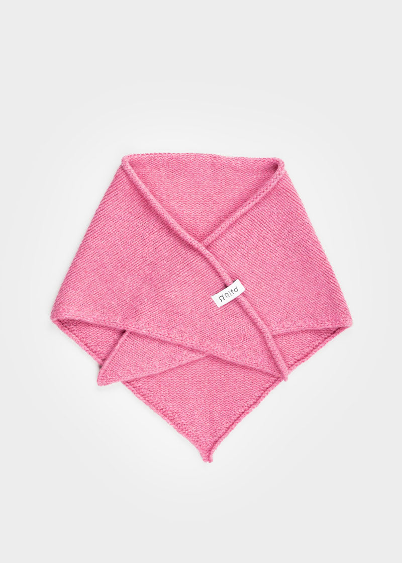 Bandana Unisex Cashmere Rigenerato Masha Rosa