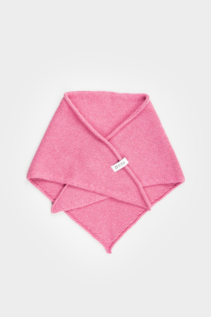 Bandana Unisex Cashmere Rigenerato Masha Rosa