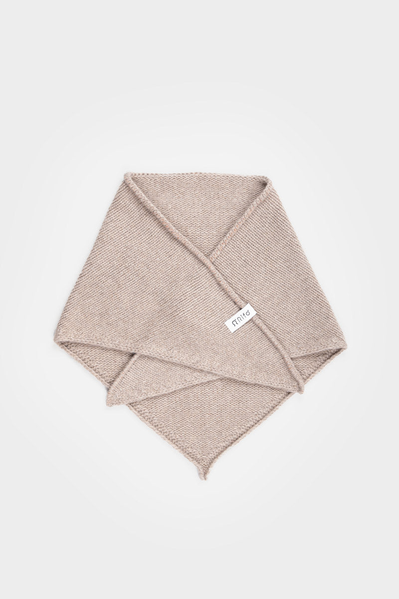 Bandana Unisex Cashmere Rigenerato Masha Beige