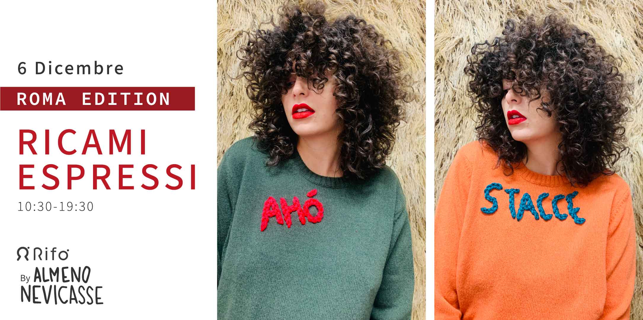 Ricami Espressi - Rifò by Almeno Nevicasse