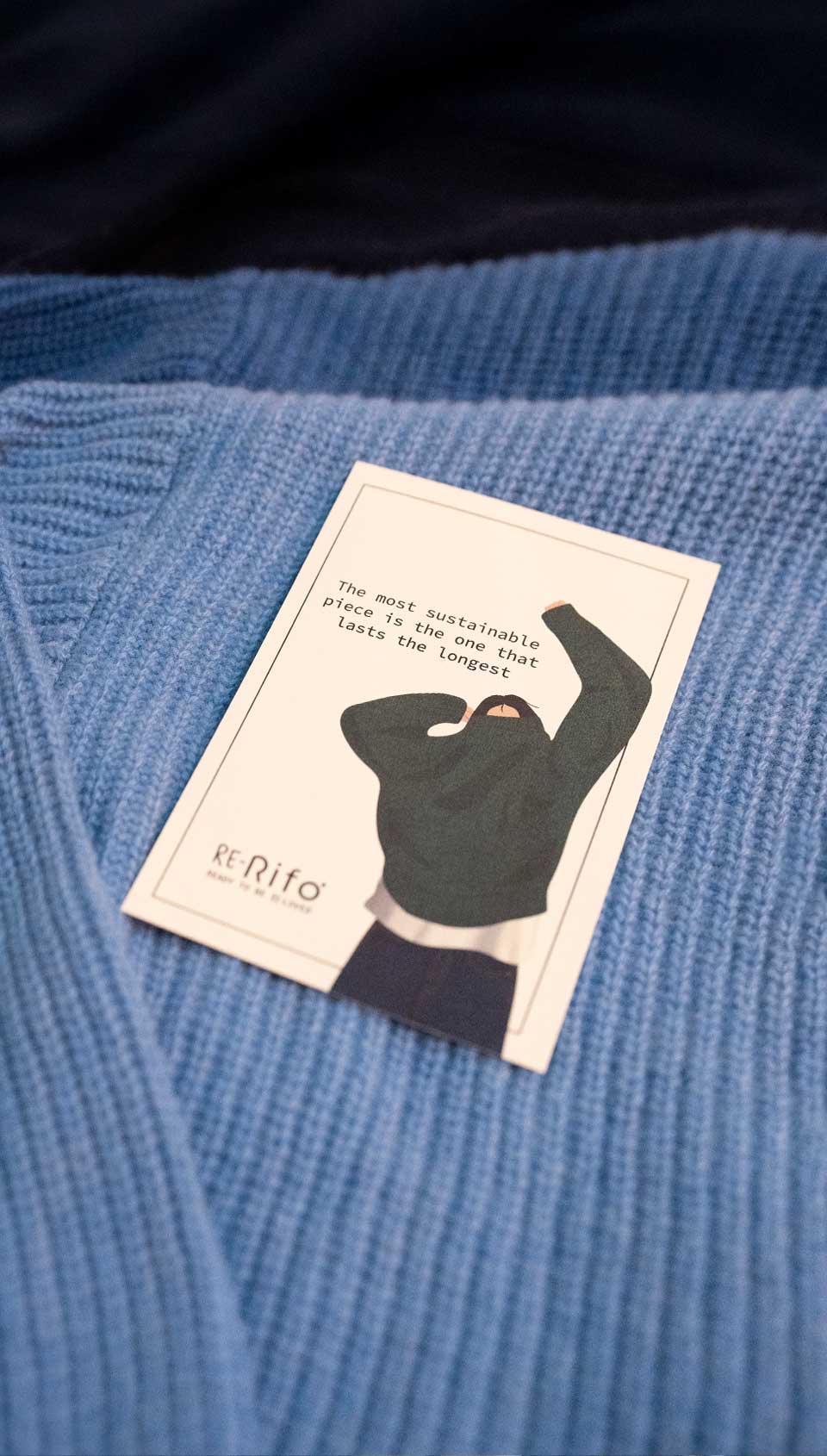  Re-Rifò, la piattaforma per vendere e comprare capi usati Rifò e campioni mai andati in produzione!
Acquisto vestiti usati - Vendita vestiti usati Rifò