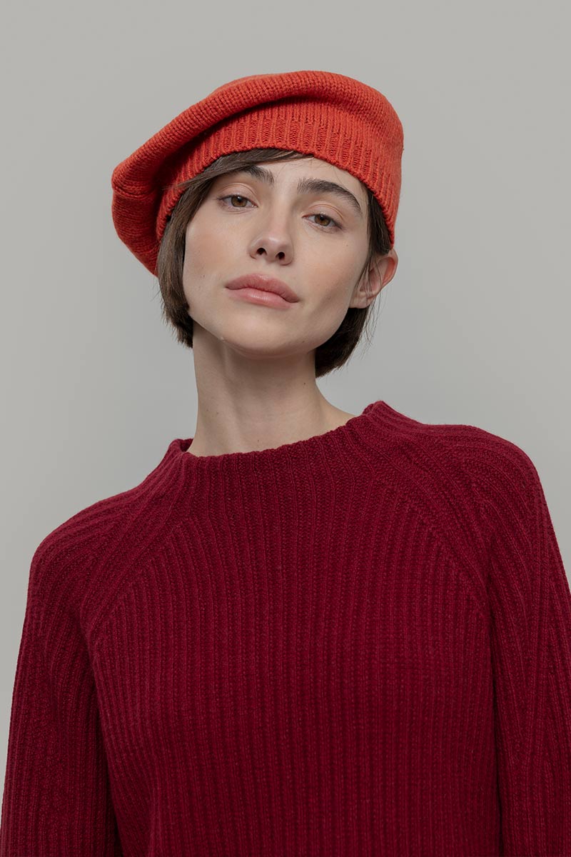 Basco Donna Cashmere Rigenerato Nicole - Rifò Lab Moda circolare made in Italy