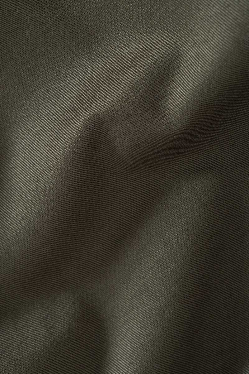 Pantaloni Bermuda Uomo Cargo Cotone Blu Verde Militare - Rifò Lab Moda circolare made in Italy