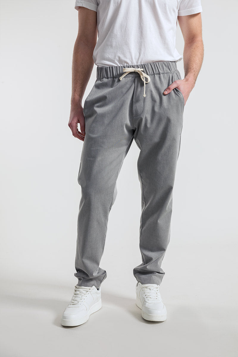 Grigio Basalto | Pantalone Uomo Cotone Rigenerato Brando