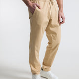 Giallo Ocra | Pantalone Uomo Cotone Rigenerato Brando