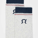 Calzini Lunghi Donna e Uomo Cotone Grigio Tino - Rifò Lab Moda circolare made in Italy
