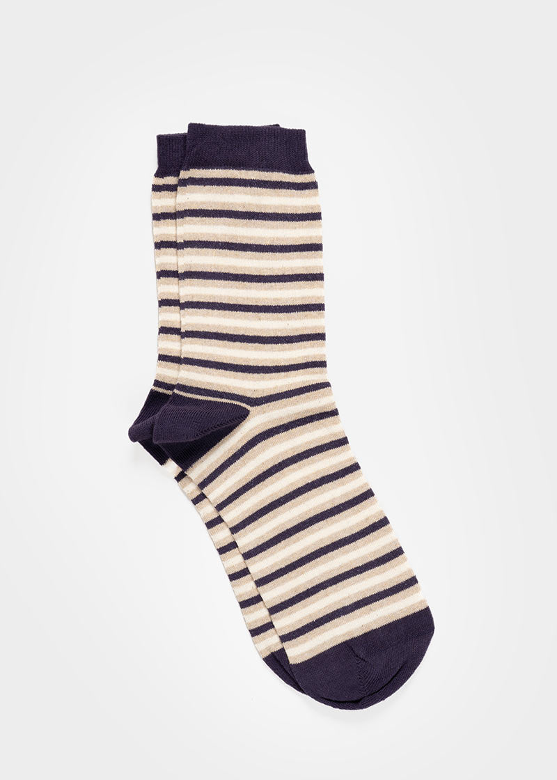Calzini Cotone Rigenerato a Righe Colorate Nello - Abbigliamento Sostenibile Moda Circolare Rifò