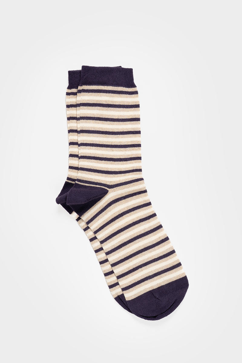Calzini Cotone Rigenerato a Righe Colorate Nello - Abbigliamento Sostenibile Moda Circolare Rifò