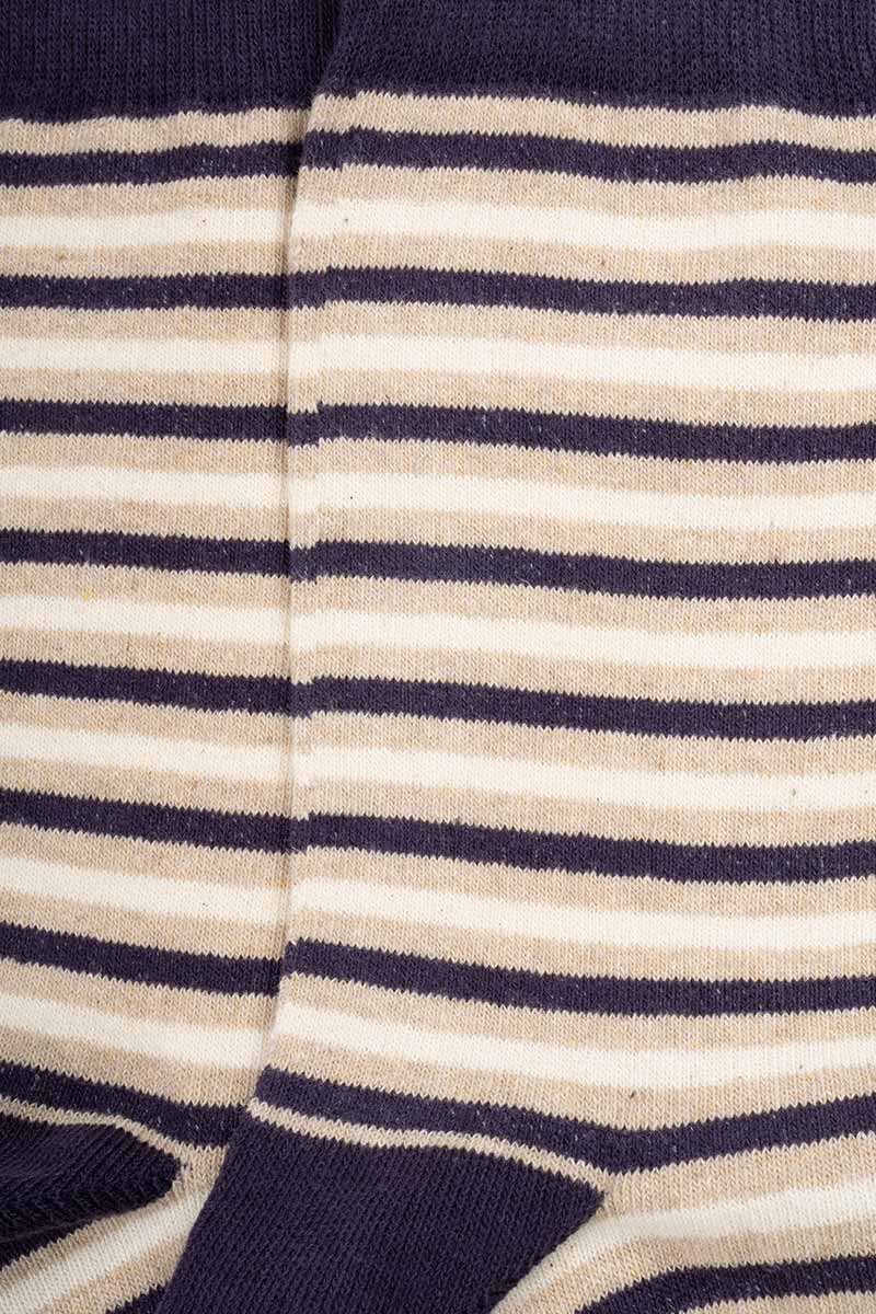 Calzini Cotone Rigenerato a Righe Colorate Nello - Abbigliamento Sostenibile Moda Circolare Rifò