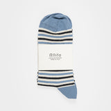 Calzini Cotone Rigenerato a Righe Colorate Nello - Abbigliamento Sostenibile Moda Circolare Rifò