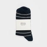 Calzini Cotone Rigenerato a Righe Colorate Nello - Abbigliamento Sostenibile Moda Circolare Rifò