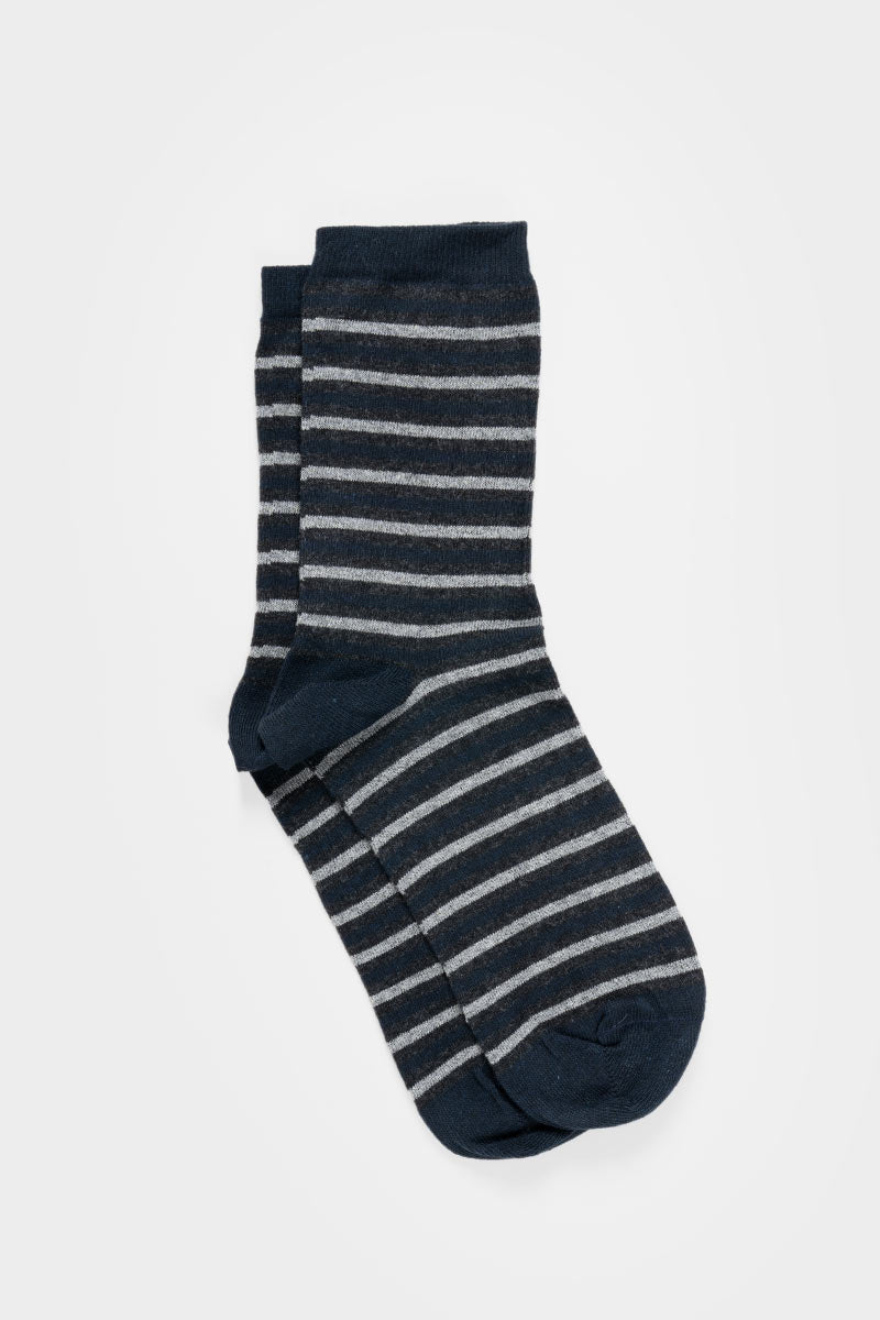 Calzini Cotone Rigenerato a Righe Colorate Nello - Abbigliamento Sostenibile Moda Circolare Rifò