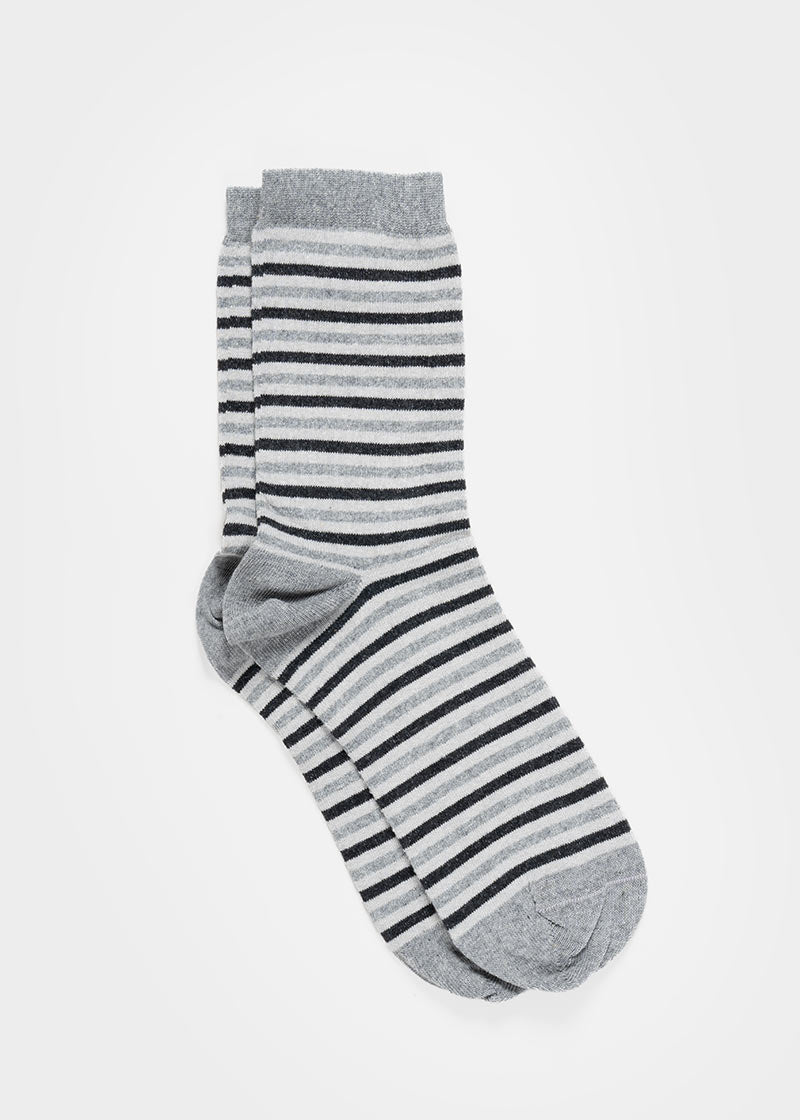 Calzini Cotone Rigenerato a Righe Colorate Nello - Abbigliamento Sostenibile Moda Circolare Rifò
