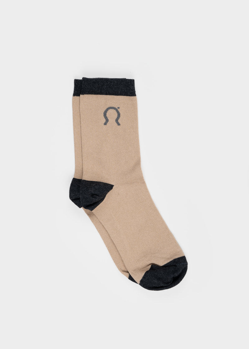 Calzini cotone rigenerato Nello Beige