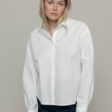 Camicia Donna Bianca Cotone Sostenibile Florence