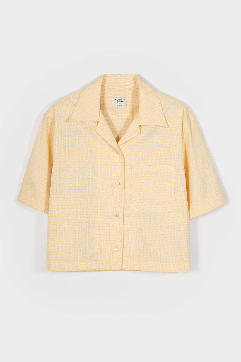 Camicia Bowling a Righe Donna Cotone Inghirami Marta - Rifò Lab Moda circolare made in Italy