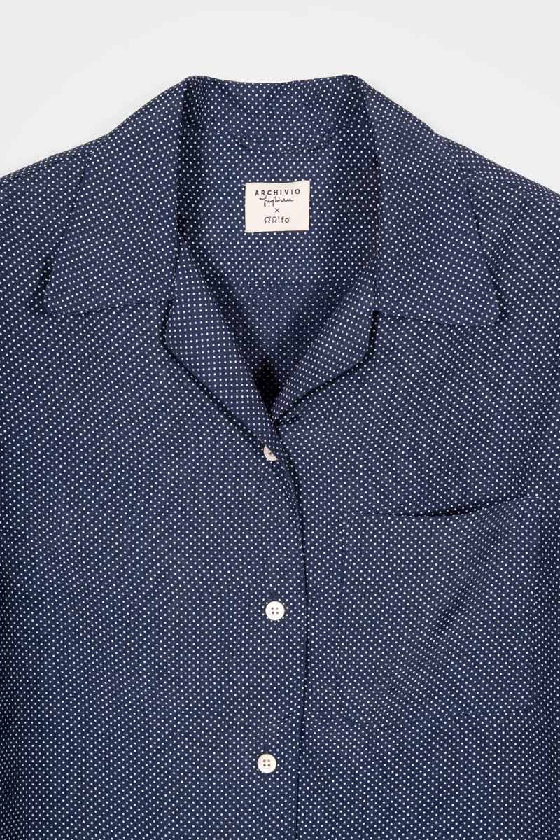Camicia Donna Maniche Corte Viscosa Sveva - Inghirami x Rifò