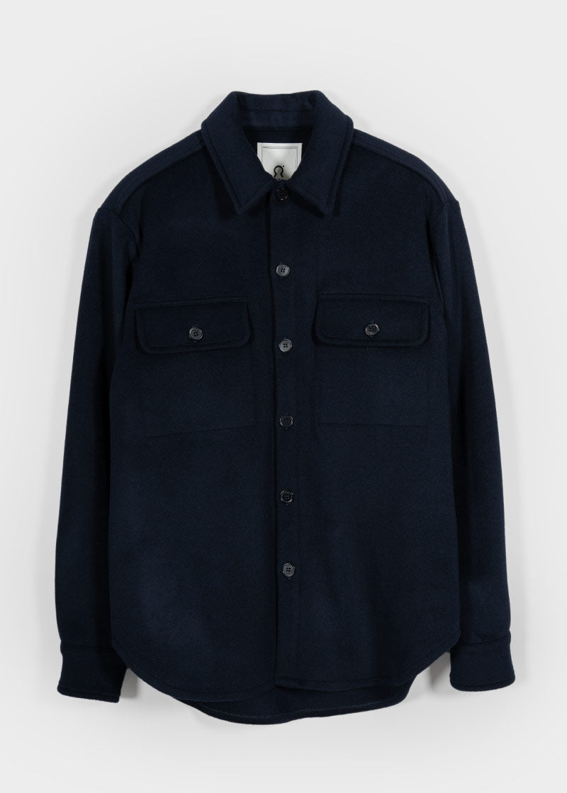 Overshirt Giacca Lana Donna e Uomo Unisex Lana Rigenerata - Rifò Lab Moda circolare made in Italy 