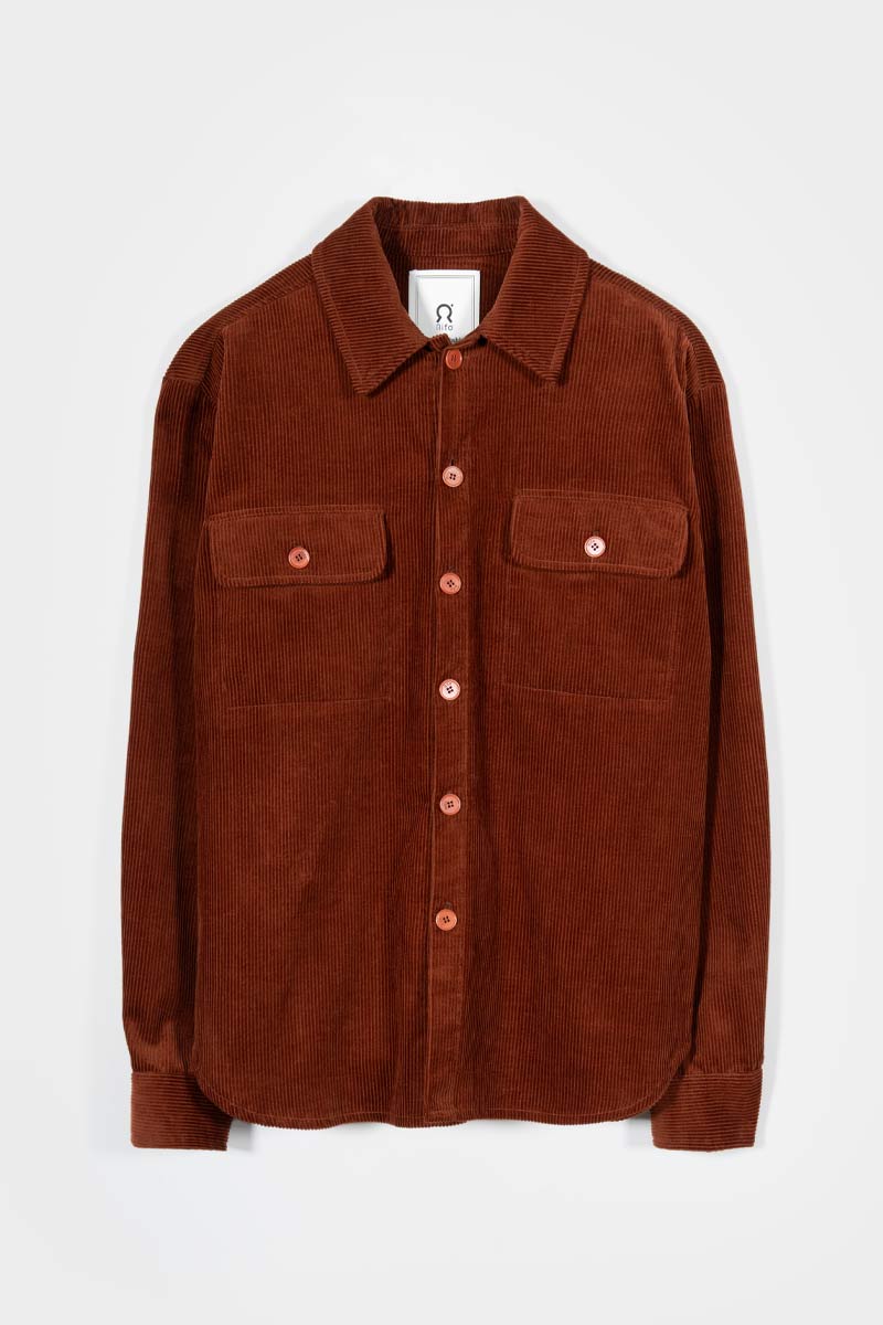 Giacca Camicia Velluto a Coste Cotone Robin - Rifò Lab Moda circolare made in Italy