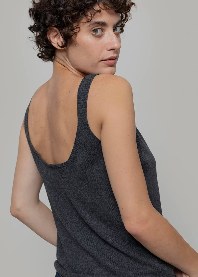 Canotta Donna Cotone Rigenerato Maila - Rifò Lab Moda circolare made in Italy