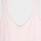 Canotta Donna Cotone Rigenerato Maila Rosa - Rifò Lab Moda circolare made in Italy