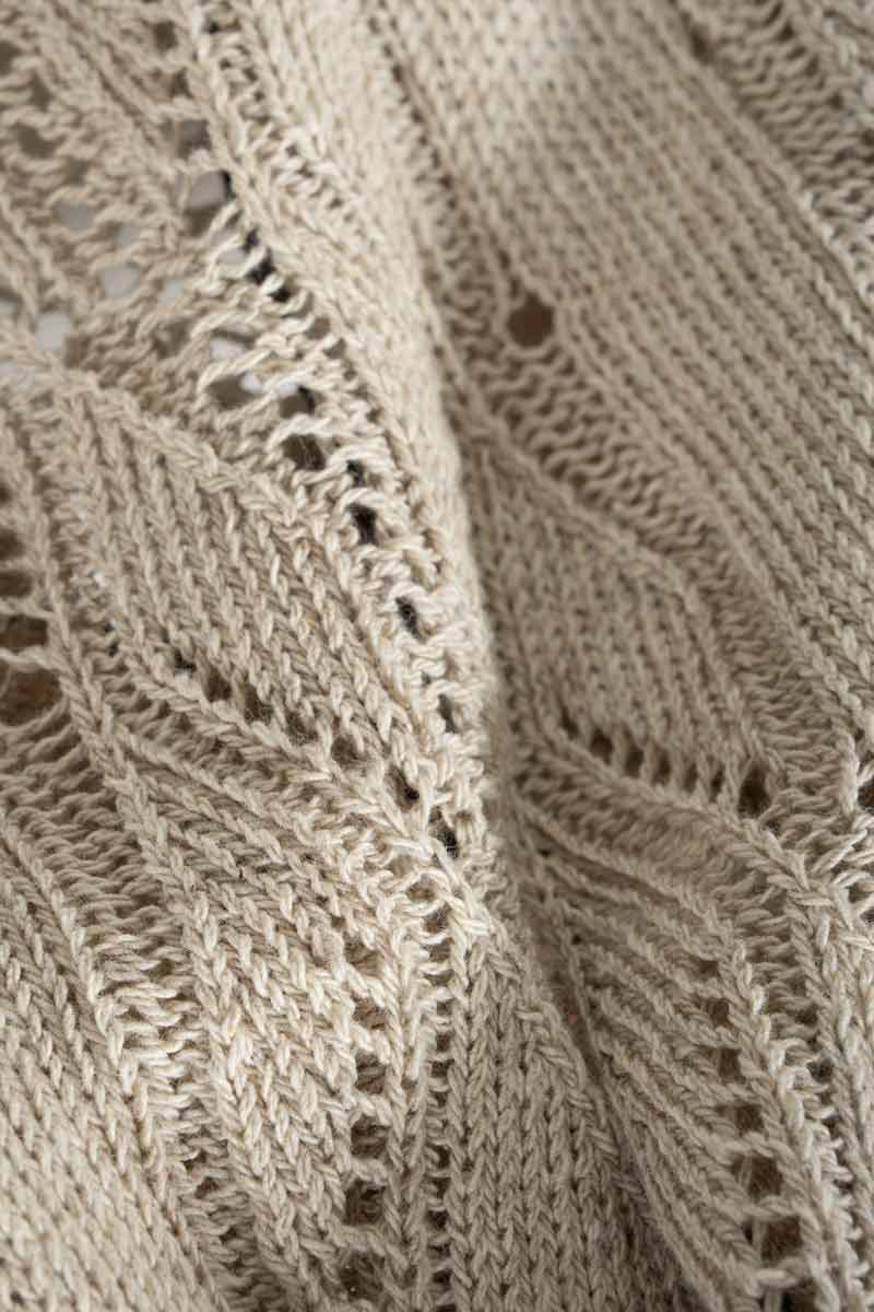 Gilet in Maglia Smanicato Donna Cotone Vania - Rifò