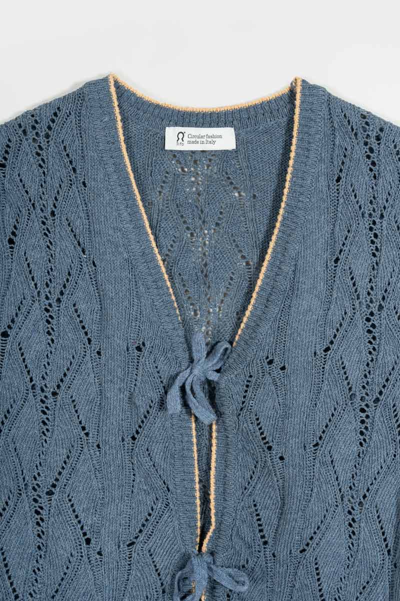 Gilet in Maglia Smanicato Donna Cotone Vania - Rifò