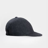 Cappello Baseball Panno Lana Rigenerata Ted Grigio - Rifò Lab Moda circolare made in Italy