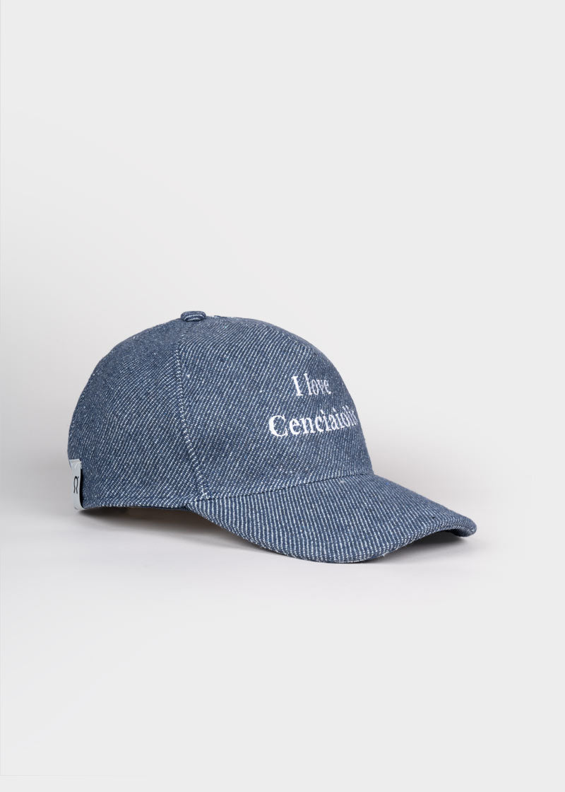 Cappello Baseball Denim Rigenerato Cenciaiolis