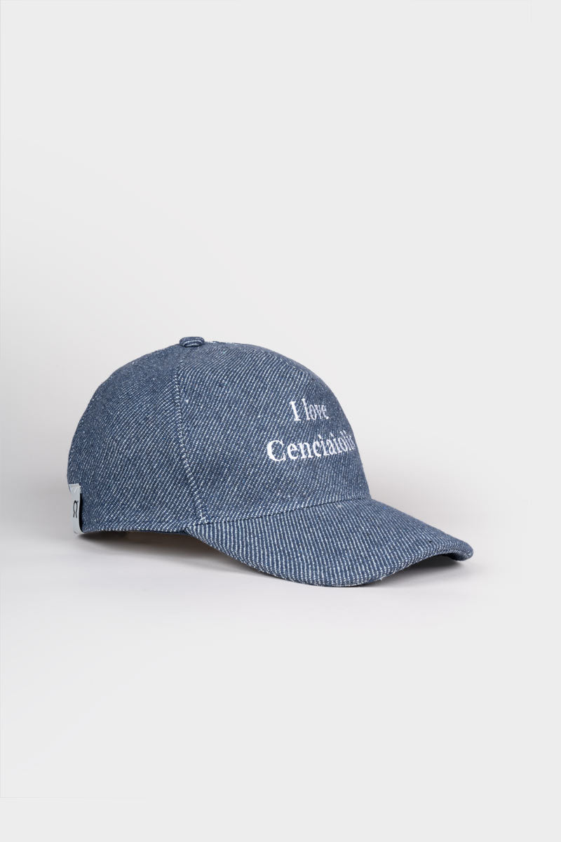 Cappello Baseball Denim Rigenerato Cenciaiolis