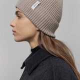 Beige Sabbia | Cappello cashmere rigenerato