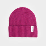Cappello Uomo e Donna Cashmere Fucsia Marcello - Rifò Lab Moda circolare made in Italy