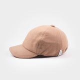 Cappello Baseball Panno Lana Rigenerata Ted Beige