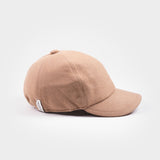 Cappello baseball lana beige