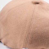 Cappello Baseball Panno Lana Rigenerata Ted Beige