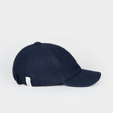 Blu Marina | Cappello baseball lana rigenerata