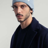 Azzurro Polvere | Cappello Cashmere rigenerato Marcello