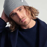 Grigio Calce | Cappello cashmere rigenerato