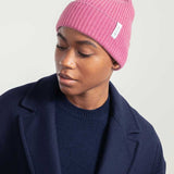 Rosa Confetto | Cappello Cashmere rigenerato Marcello