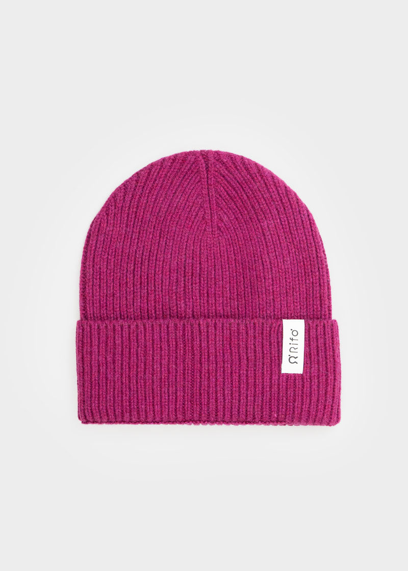 Rosa Ciclamino | Cappello Cashmere rigenerato Marcello