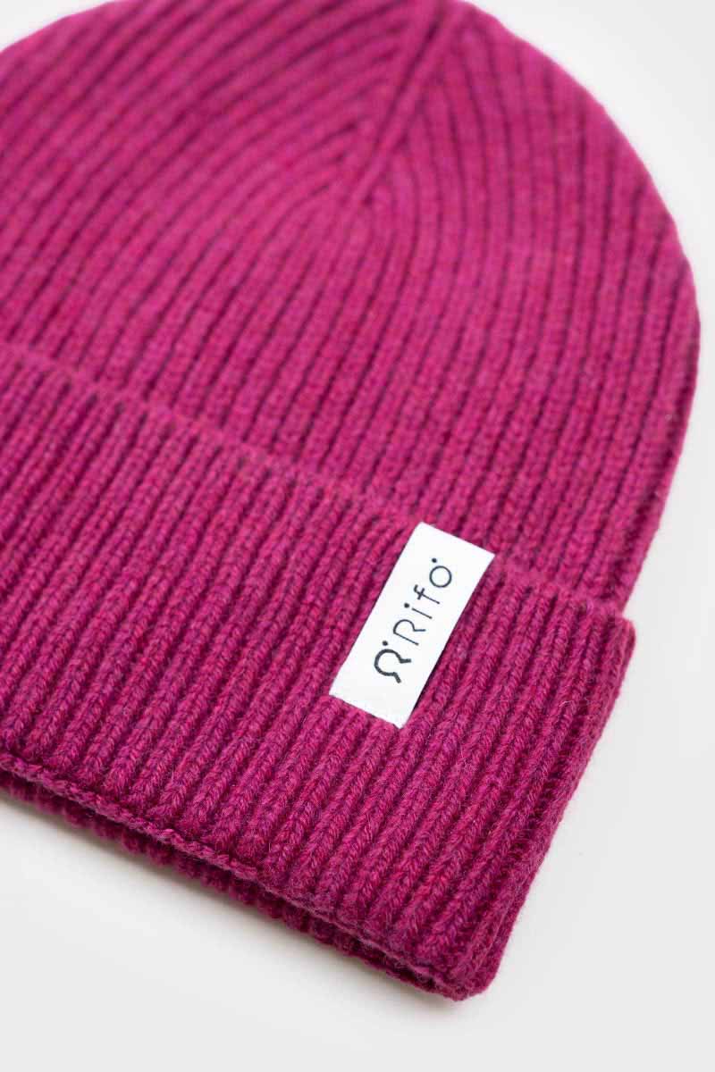 Rosa Ciclamino | Cappello Cashmere rigenerato Marcello