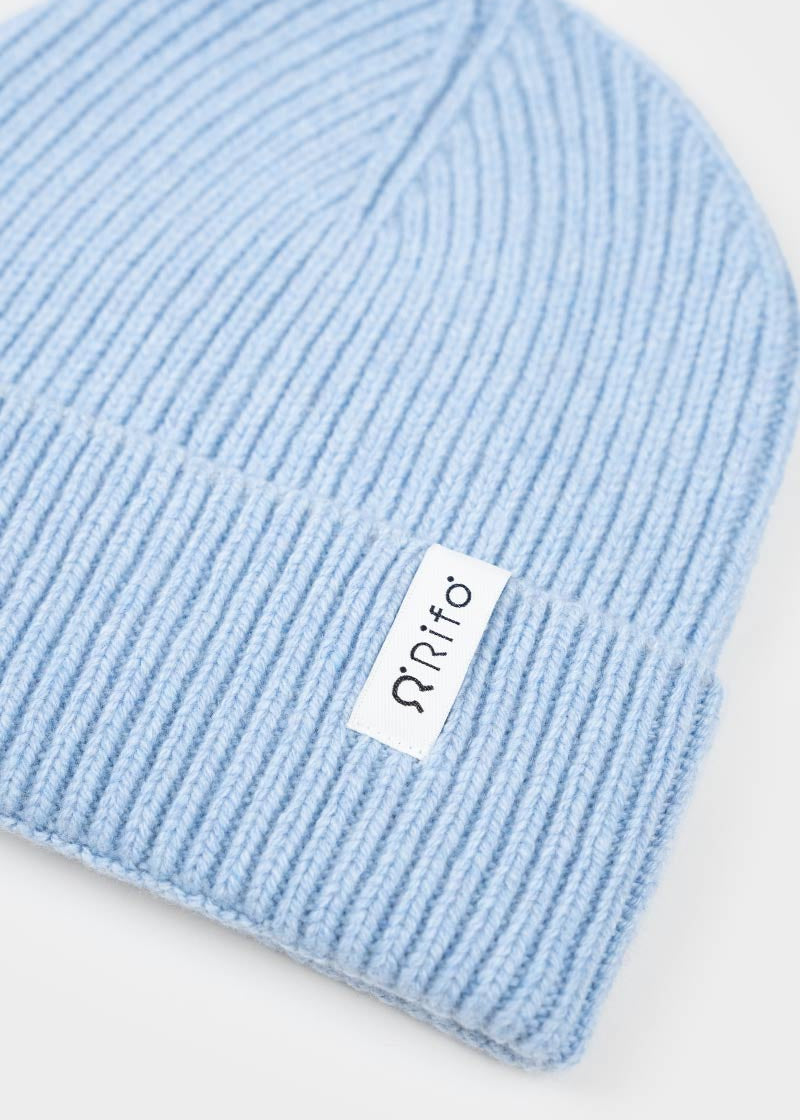 Azzurro Polvere | Cappello Cashmere rigenerato Marcello