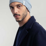 Cappello Unisex Lana Rigenerata Frank Azzurro