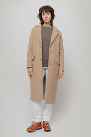 Cappotto Lungo Donna Lana Rigenerata Mara