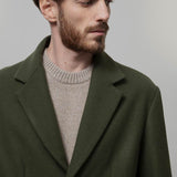 Cappotto Lungo Uomo Lana Rigenerata Gilberto