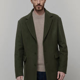 Cappotto Lungo Uomo Lana Rigenerata Gilberto