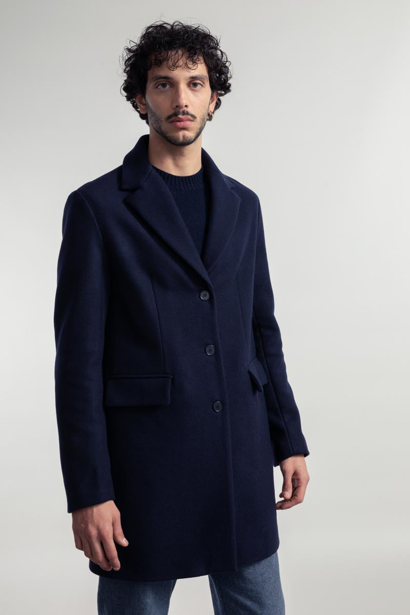 Cappotto lungo uomo best sale