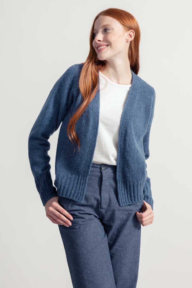 Rifò PALOMA Cardigan Donna Cashmere Rigenerato