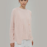 Cardigan Donna Cotone Rigenerato Aspasia + Gilet Donna Maglia Cotone Adelaide