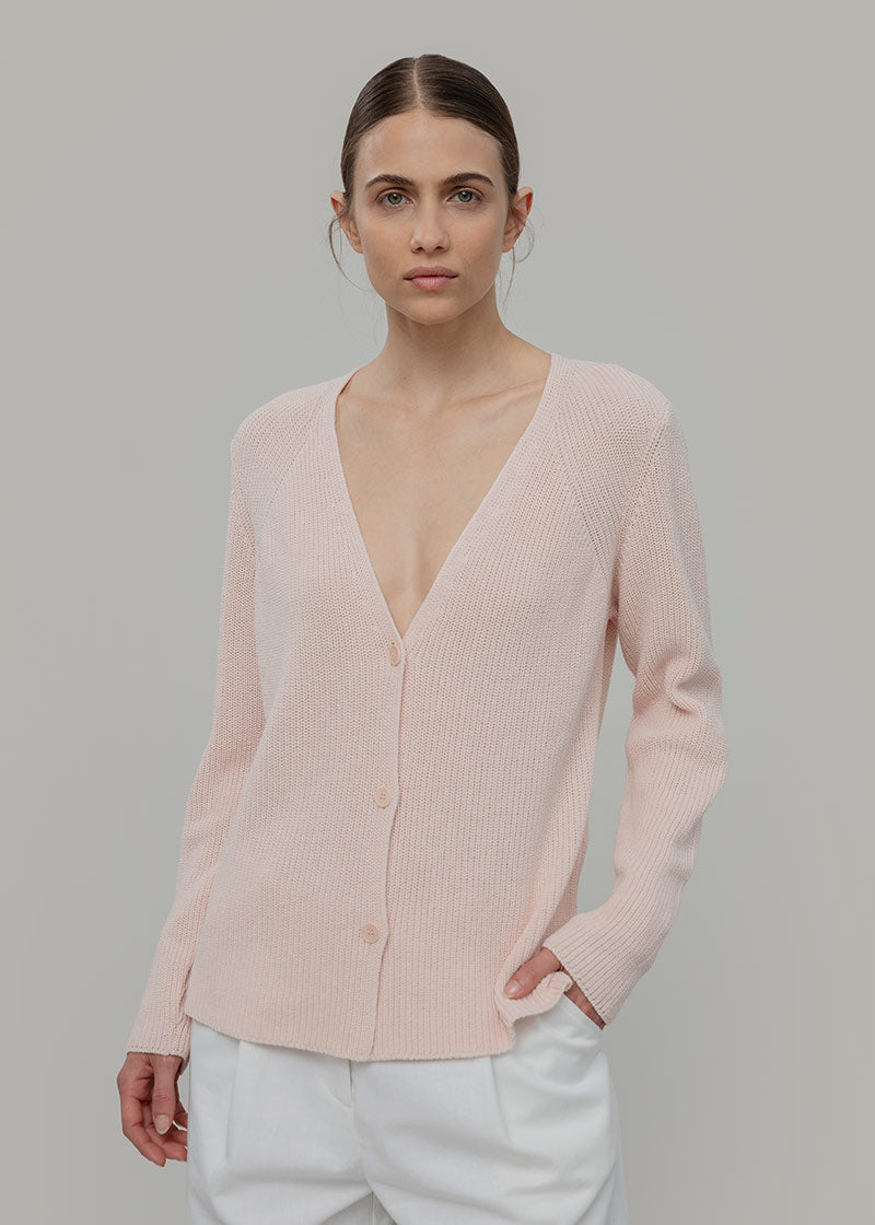 Cardigan Donna Cotone Rigenerato Aspasia